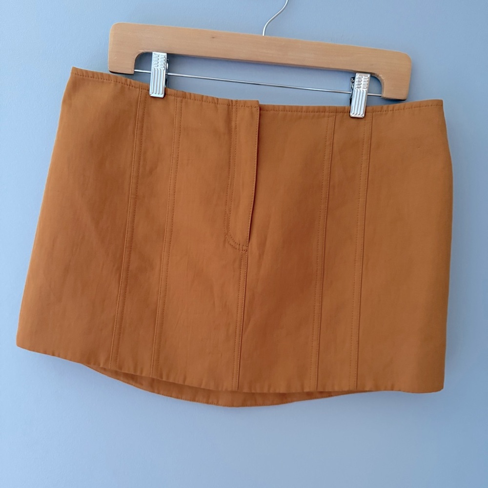 A.L.C. Pia Mini Skirt - Bronze